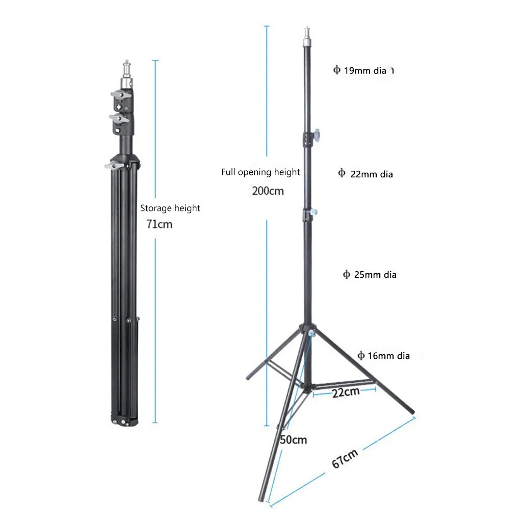 

1.6m Adjustable Stand Holder For Non-contact Infrared Temperature Measurement Household Thermometers Stand Outdoor Tools