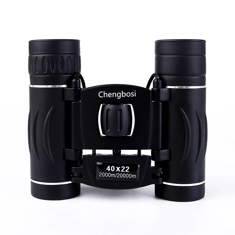 40x22 зум Мини складной карманный бинокль телескоп портативный бинокулярный