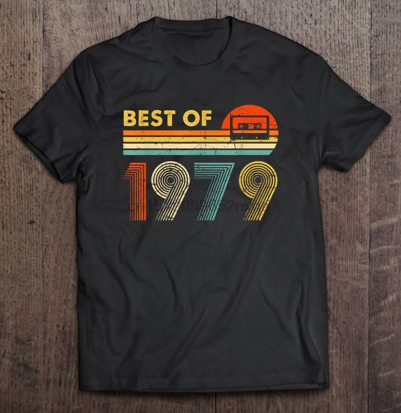 Мужская забавная футболка модная лучшая модель 1979 винтажная женская