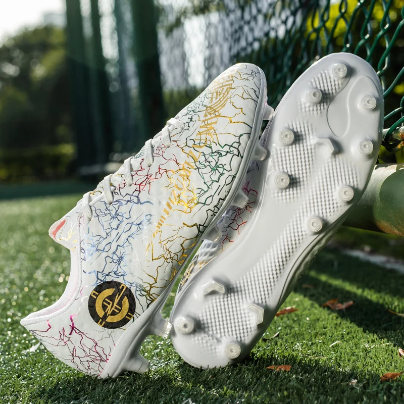 

Outdoor Indoor Soccer Shoes For Men Football Shoes Kids Training Sneakers Original TF AG Spikes Soccer Male Football Boots