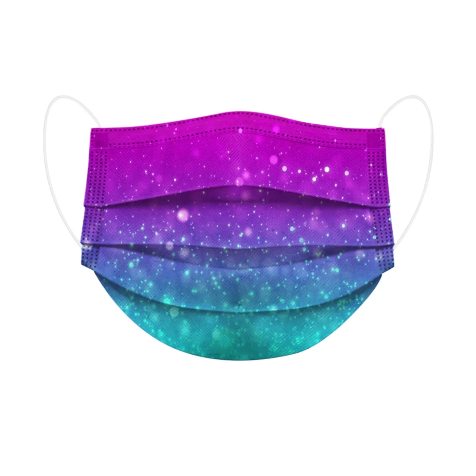 

Disposable Yie Dye Print Adult Protective Mask Anti-dust 3 Layers Filter Earloop Non Woven Face Mouth Mask For Men Women d5