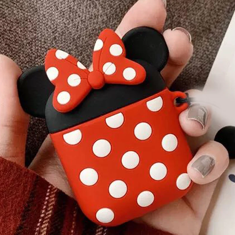 B2 Для airpods чехол милый кот/с изображением утки, лягушки мультяшный брелок/брелок мультяшный силиконовый чехол для наушников чехол s Для air pods 2 Чехол funda - Цвет: B2
