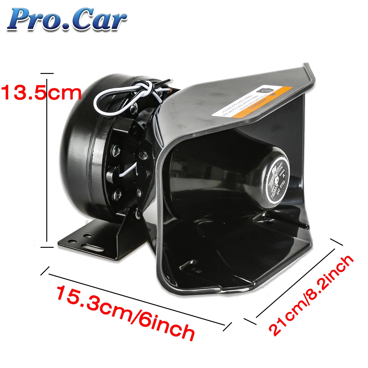 200 Вт/400 Вт автомобильный громкий звуковой динамик 12 В ручной МегаФон электронный