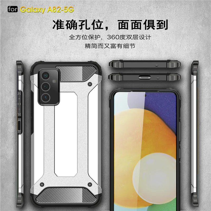 for samsung galaxy a82 case cover a22 f52 5g quantum 2 armor housings bumper protective phone cases for samsung galaxy a82 funda free global shipping