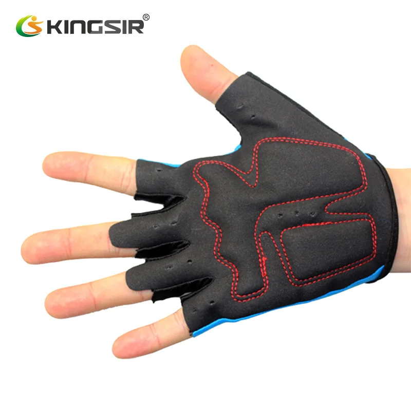 Перчатки KINGSIR Мужские дышащие противоударные Нескользящие митенки для горного