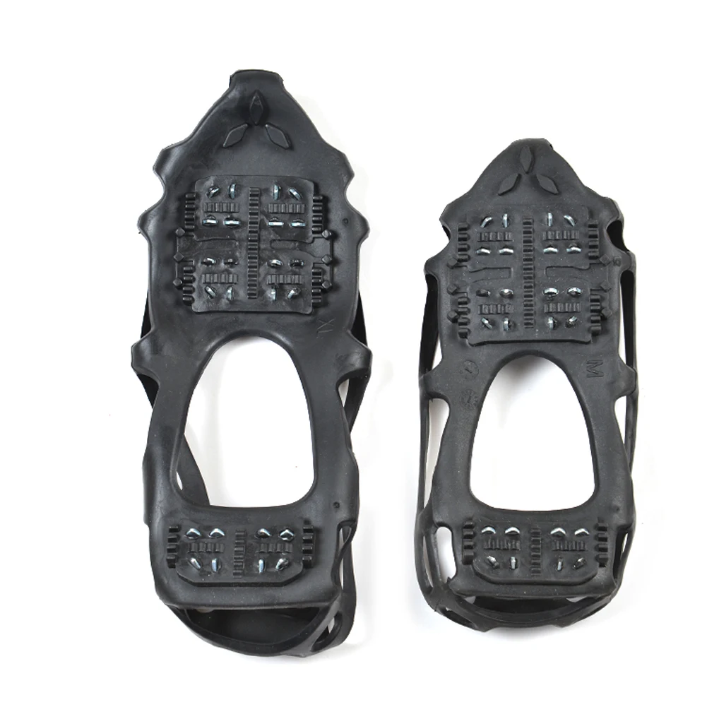 

24 Studs Anti-Slip Snow Ice Climbing Shoe Spikes Grips Ice Snow Shoe Boot Grips Traction Cleats Crampons Cleats Overshoes