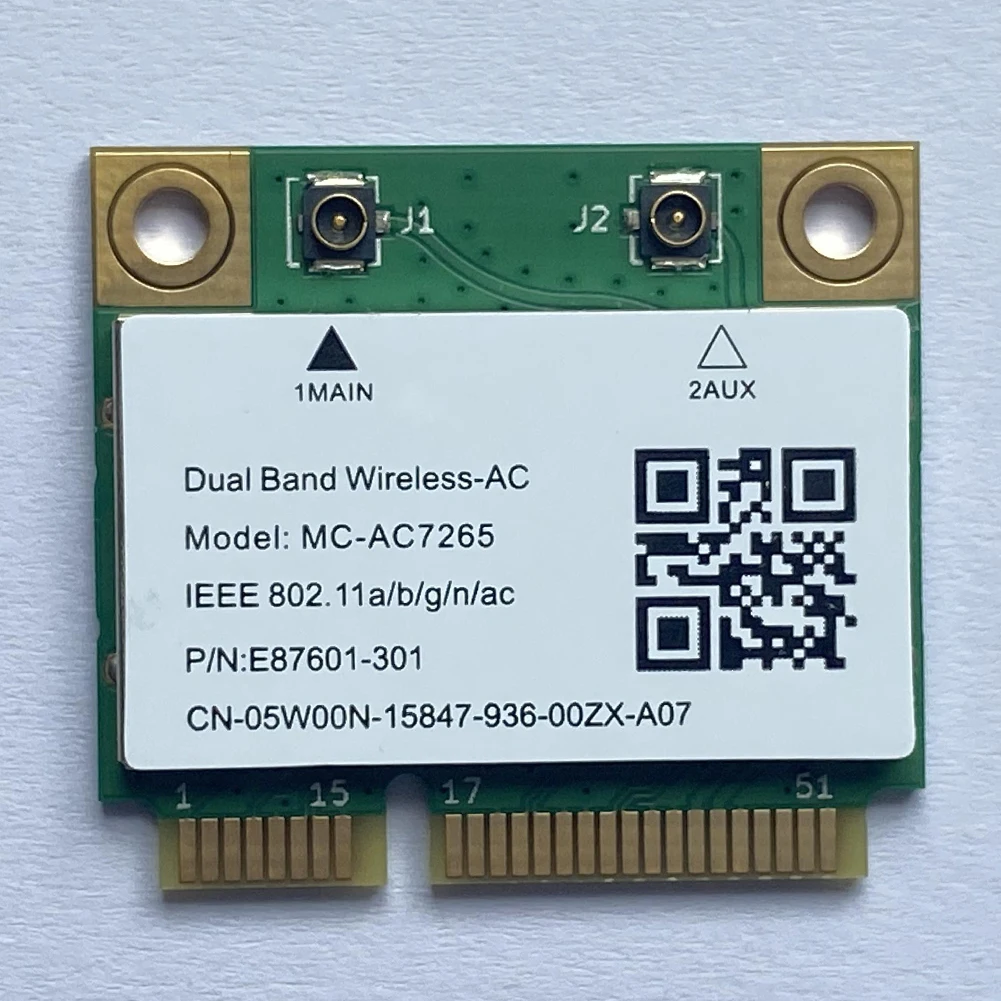 

New 1200Mbps Wireless Mini PCI-E Network Wifi Card Bluetoot WiFi PCI-E Network Card Bluetooth-compatible 2.4Ghz/5Ghz Adapter