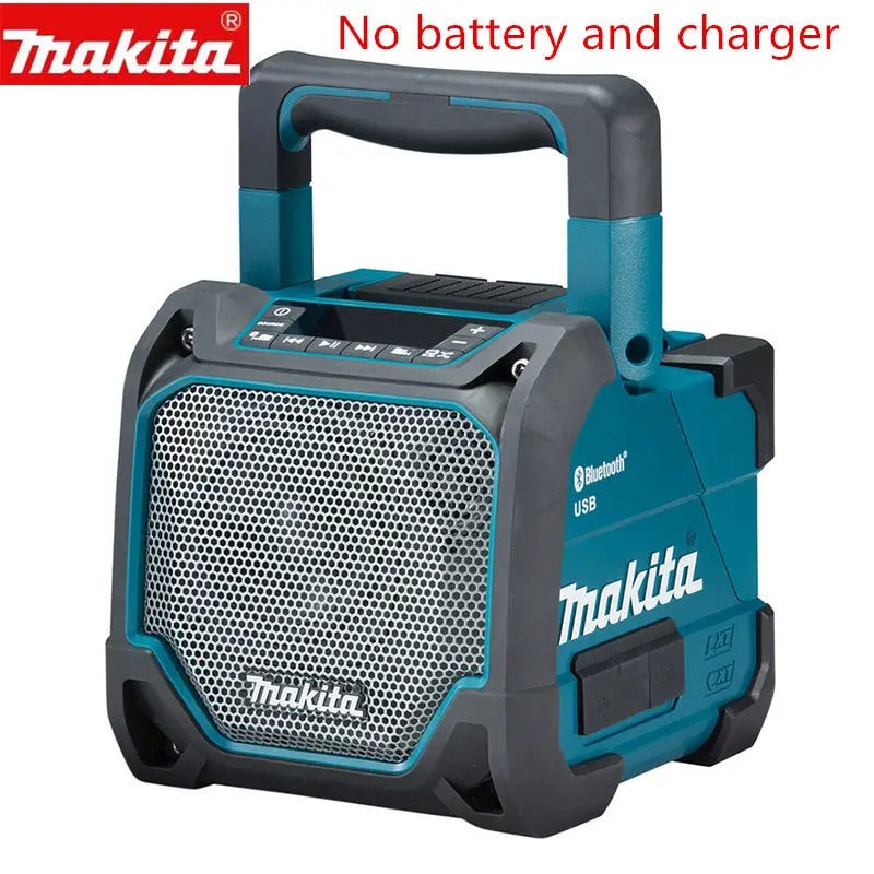 Makita DMR202 Speaker Mobile  VOLTAGE OF 10.8 - 18V replace for XRM08B  LXT Lithium-Ion Cordless Bluetooth Job Site Radio