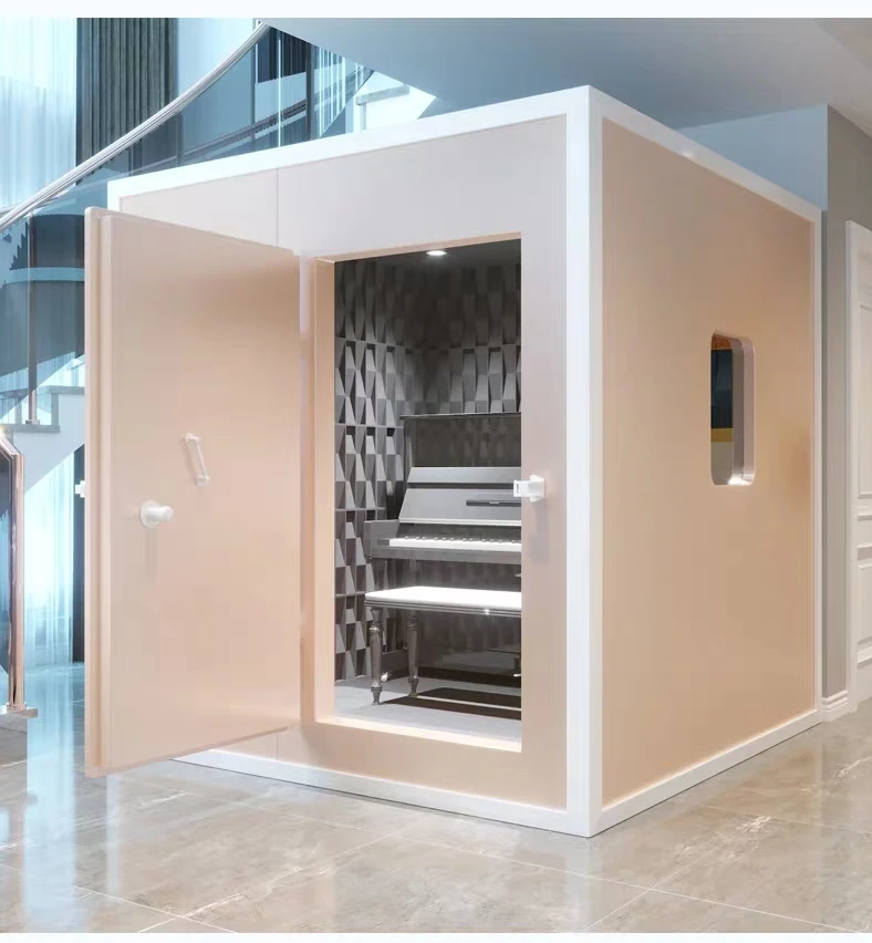 Звукопоглощающие студии звукозаписи из полиэфирного волокна с потолочной