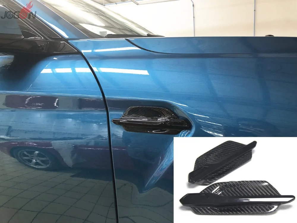 

Отделка для вентиляционного отверстия бокового крыла автомобиля для BMW M2 F87 2014 2015 2016, замена корпуса из углеродного волокна