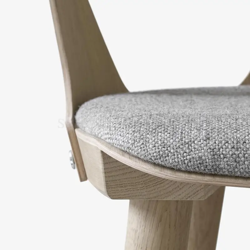 Дизайнерский стул обеденный простой современный свет Роскошный домашний для