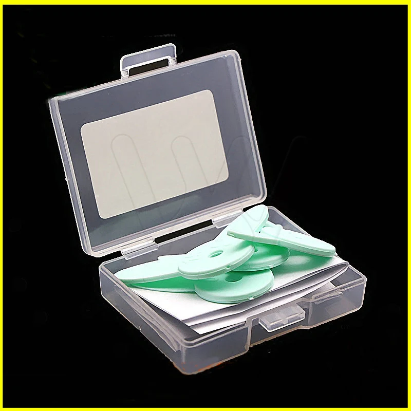 4 шт./компл. Стоматологическая резиновая линейка для измерения зубных щелей