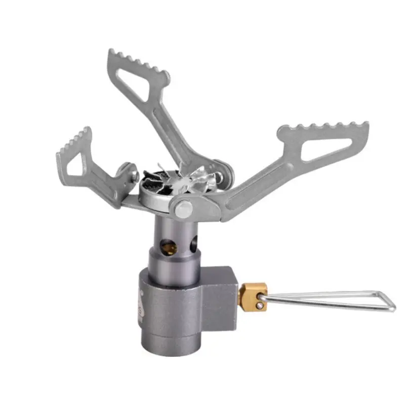 

Ultralight Portable Burner Ultralight Titanium Alloy Camping Stove, Gas Stove And Outdoor Cooker Are Easy To Carry