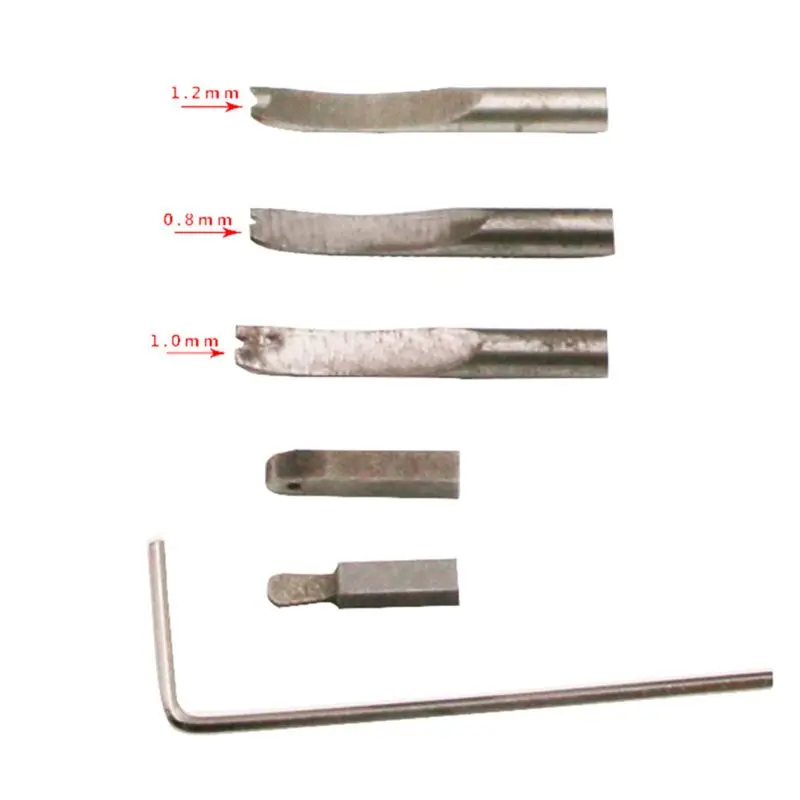 

7Pcs/Set Leather Punch Tool Adjustable DIY Crafts Cutting Edge Stitching Groover Dropshipping