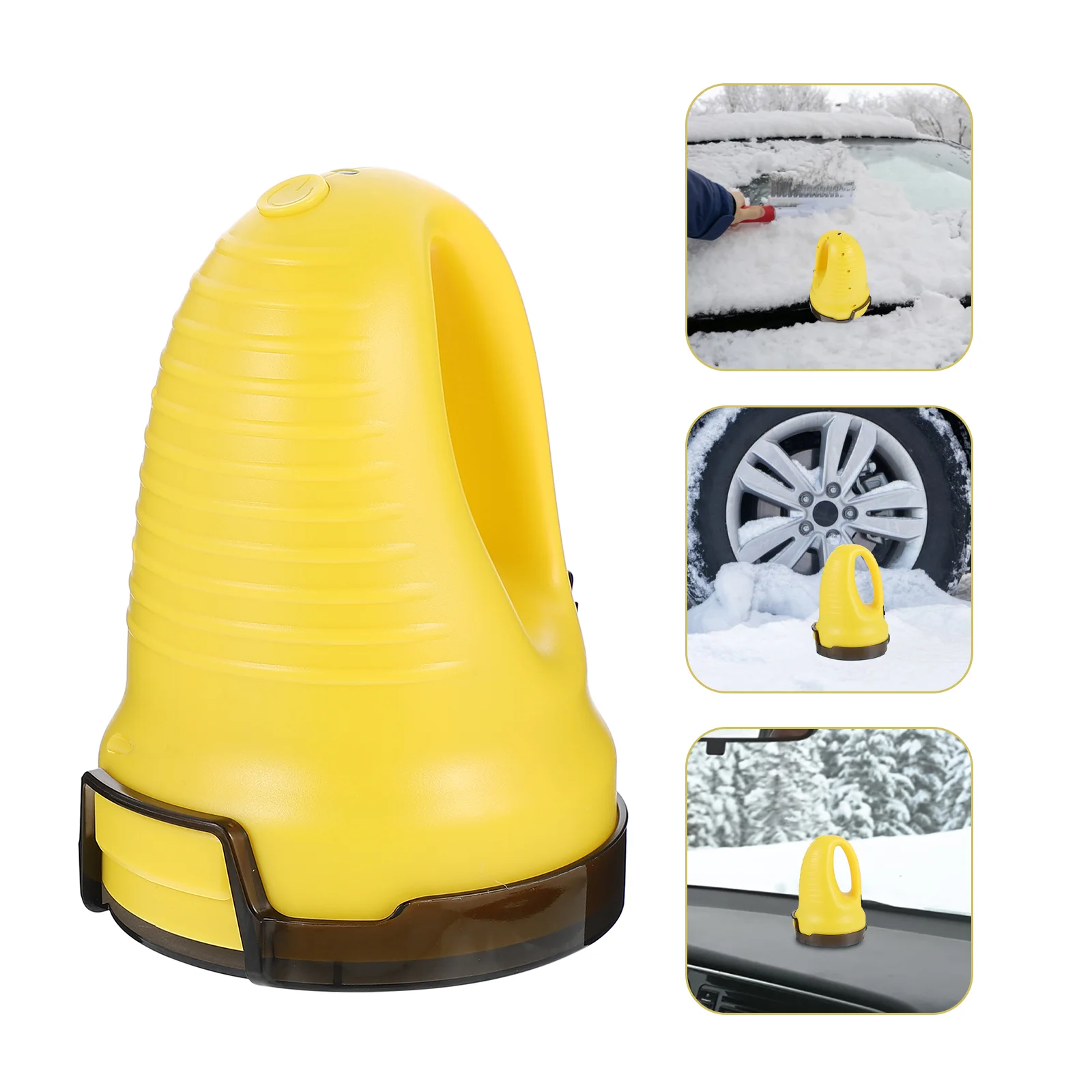 1pc Winter Electric Snow Scraper Multi-function Car Glass Snow Removal Tool
