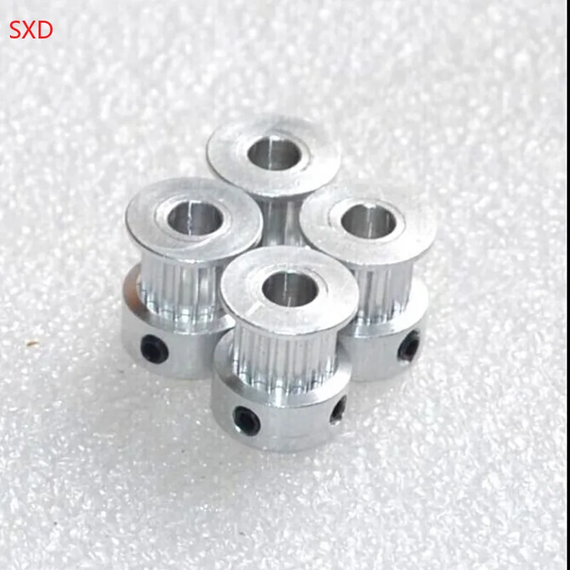 10 шт./лот синхронное поясное колесо из алюминиевого сплава 2GT 16 зубьев полоса