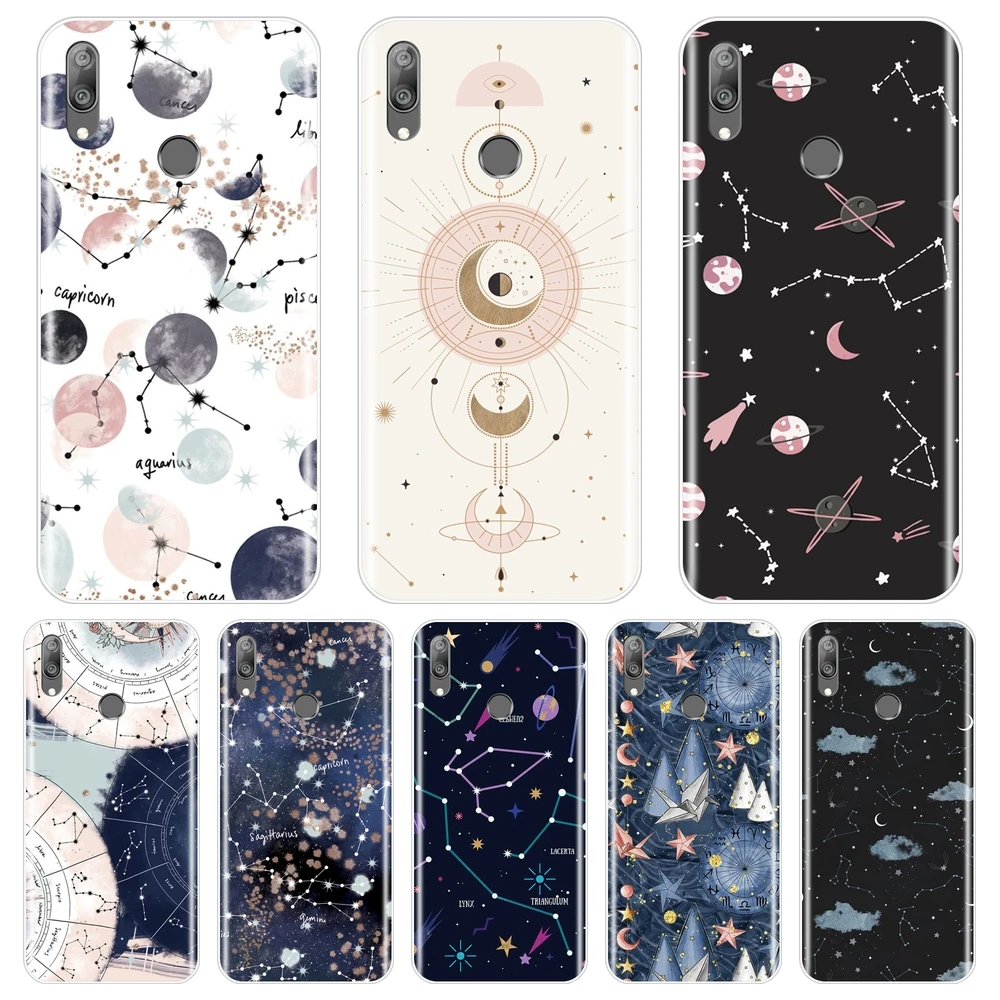 Чехол накладка для Huawei Y6 Y7 Y9 Pro Prime 2019 силиконовый чехол Y5 2019|Бамперы| |