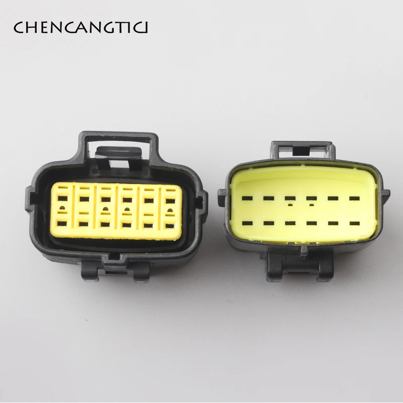 Автомобильный водонепроницаемый Сенсорный усилитель Denso 12 Pin way Male Female