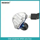 NICEHCK DB3 1BA + 2DD Гибридный Динамический драйвер наушники HiFi монитор наушники для аудиофилов металлические наушники IEM NX7