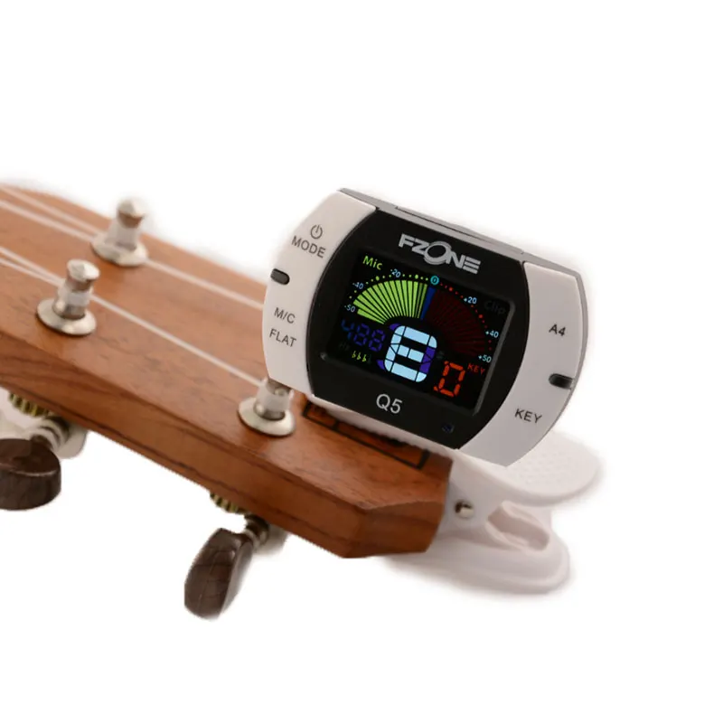Хроматический с зажимом на гитарный тюнер для бас гитары скрипки укулеле латунь