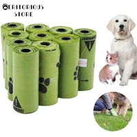 biodegradable pet dog garbage bag earth friendly 5 80 rolls 1200 pcs green with incense dog poop bags cat clean up waste bags