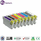 Совместимый чернильный картридж для T0540, T0541, T0542, T0543, T0544, T0547, T0548, T0549, подходит для Epson Stylus Photo R800, R1800