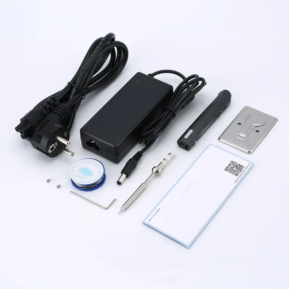 TS100 65 Вт мини Электрический паяльник набор цифровой oled дисплей с регулируемой