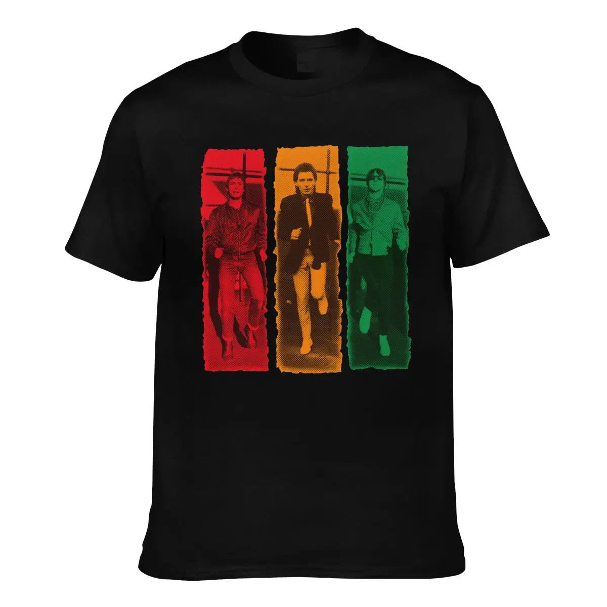 

Band Rock T Shirt Music Print Cotton T-Shirt Short-Sleeve Fashion Tshirt Man