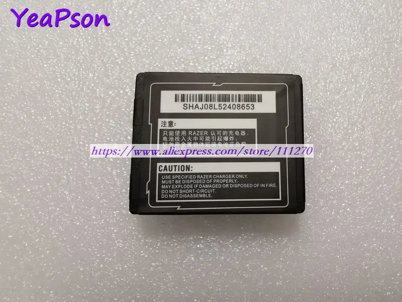 Аккумулятор Yeapson FT803437PA Ip083442a 3 7 в 1100 мА · ч для беспроводной лазерной мыши Razer 1 Mamba
