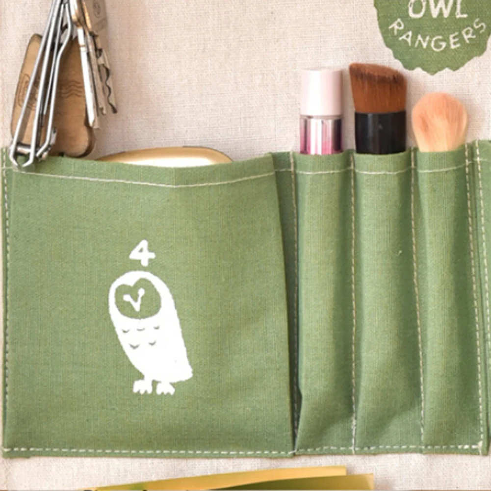 Милые подвесные сумки для хранения в виде совы дверной шкаф настенная подвесная