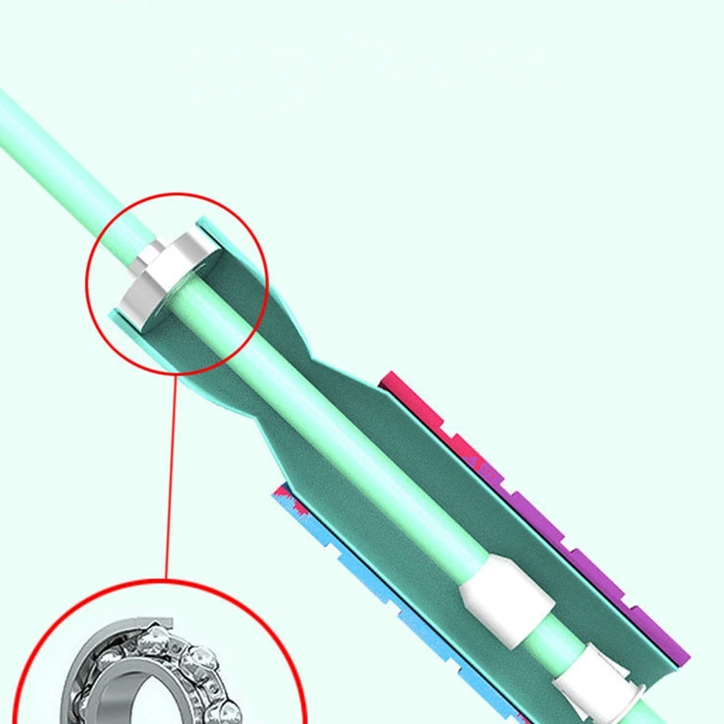 

Ropeless Rope Skipping Gravity Ball Foam Handle Skip Cordless Jump Rope for Kids Adults Portable Fitness Equipment