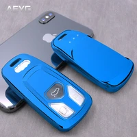 soft tpu car smart key case cover shell for audi a4 b7 a5 a7 q5 q7 tt tts b9 r8 8s tdi quattro sline keychain auto accessories