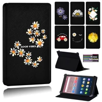 dust proof daisy casual style leather tablet case for alcatel onetouch pixi 3 7pixi 3 10pixi 3 8alcatel onetouch pixi 4 7