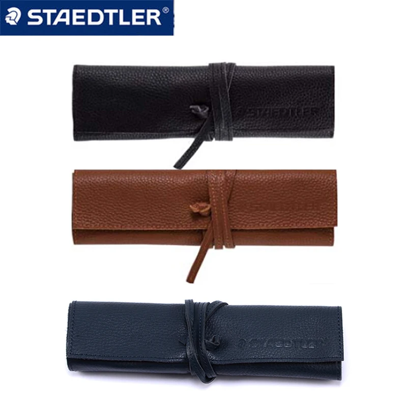 1PCS STAEDTLER leather pencil case 900 LC-BK / CA business pencil case painting pen business leather pencil case