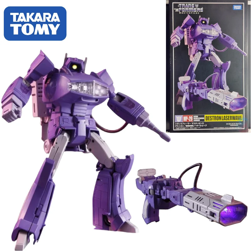 Equipe de Choque Takara Tomy Ação Brinquedo Figuras Mp-29 Transformadores Mp29 Mestre Primeira Edição mp 29 Defense Onda Local