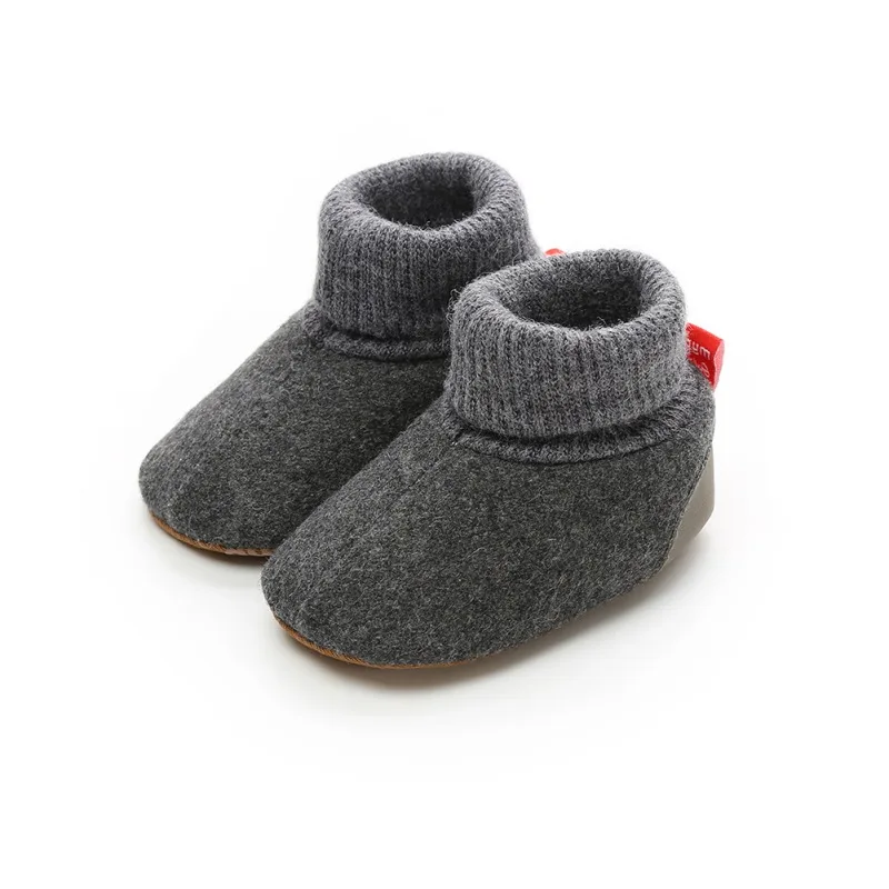 Детская обувь Домашние мокасины для девочек и мальчиков малышей дышащая 0 18