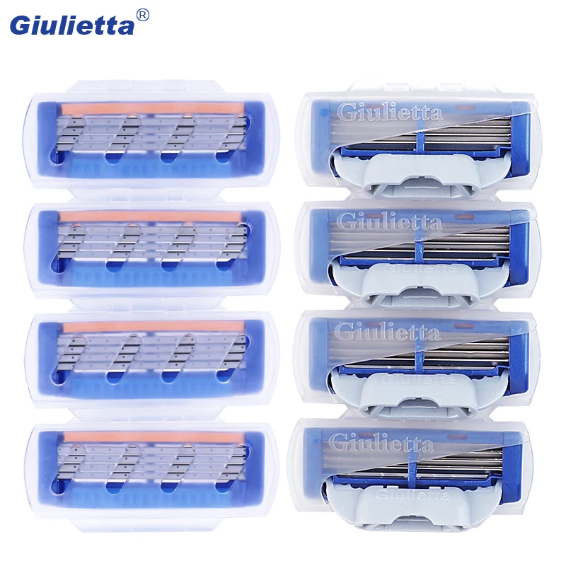 Высококачественные лезвия для бритвы 8 шт./лот совместимы с машинкой бритья Gillettee