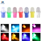 Лампа светодиодная T5, 6 в, 6,3 В, неполярная, 2721, 37, 74, 17, 286, для пинбола, оранжевый, ледяной, синий, розовый, теплый белый, 10 шт.