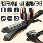 Керамический турмалиновый ионный утюжок для выпрямления волос, профессиональный салонный выпрямитель для волос