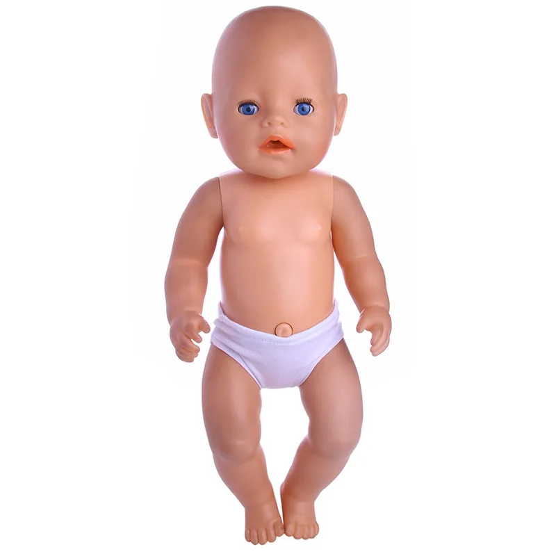 Однотонное нижнее белье LUCKDOLL 18 дюймов американская кукла 43 см аксессуары для