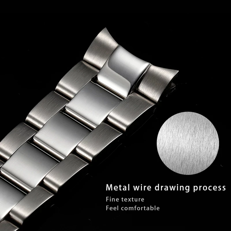 Ремешок для часов Rolex SUBMARINER DAYTONA сменный Браслет мужских с закругленными краями