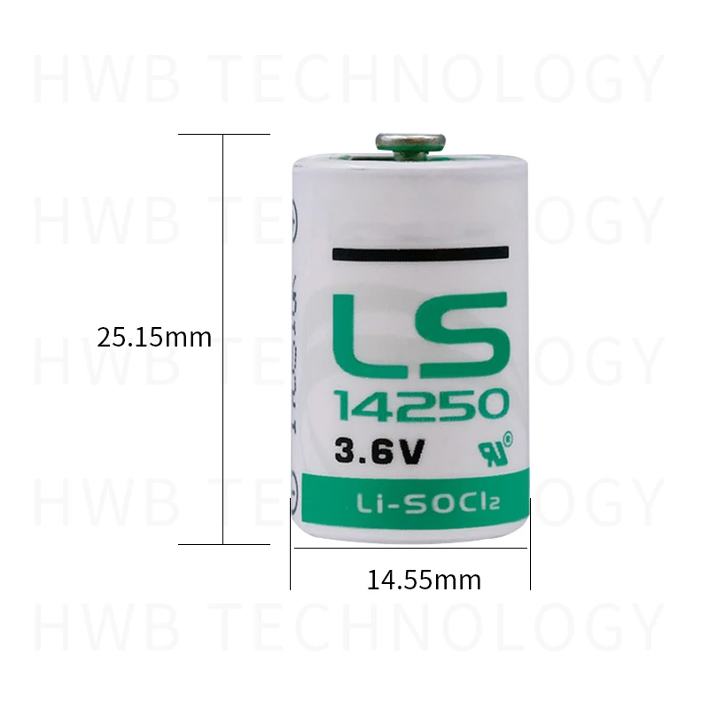 2 шт./лот новый оригинальный Saft LS14250 1/2AA 3 6 V PLC промышленное автоматическое