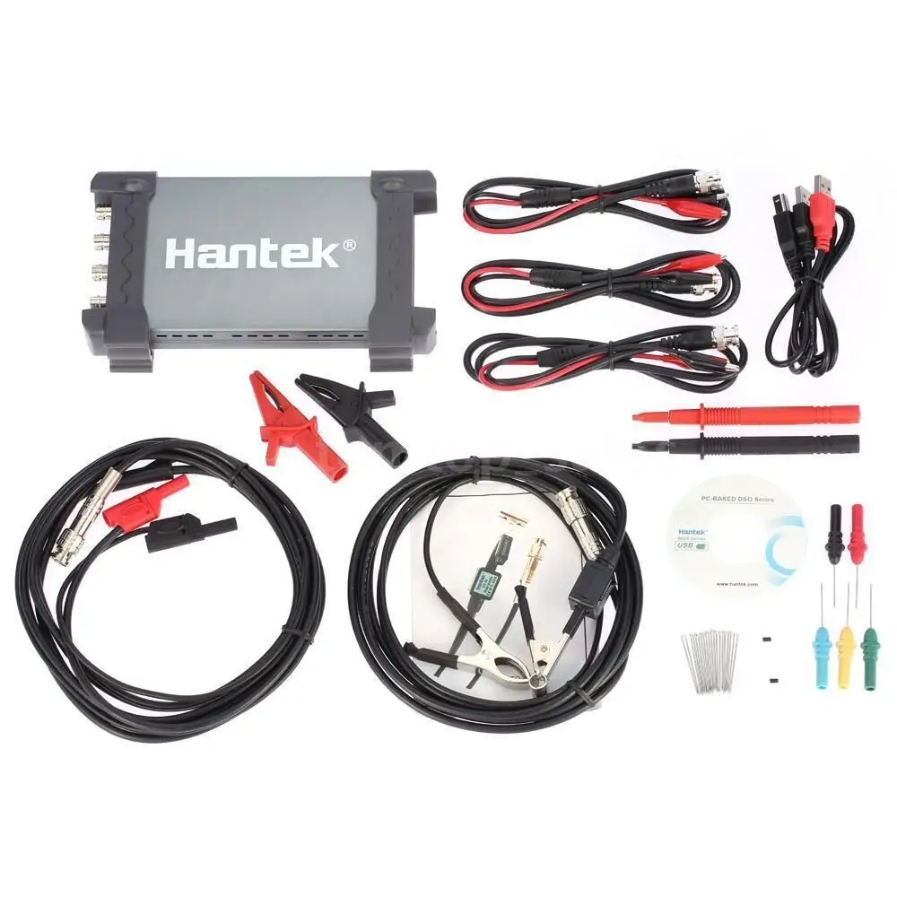 

Осциллограф Hantek 6104BE 1GSa/S, 100 МГц, 4 канала, USB