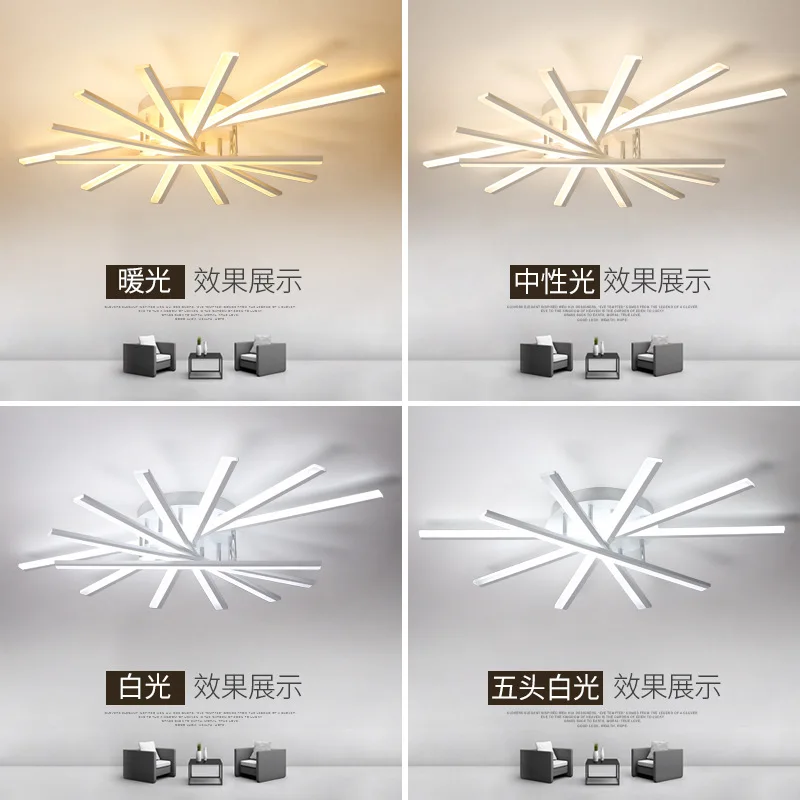 

LED Ceiling lighting Nordic living room bedroom kitchen design of modern acrylic chandelier decoration home lighting lamp light