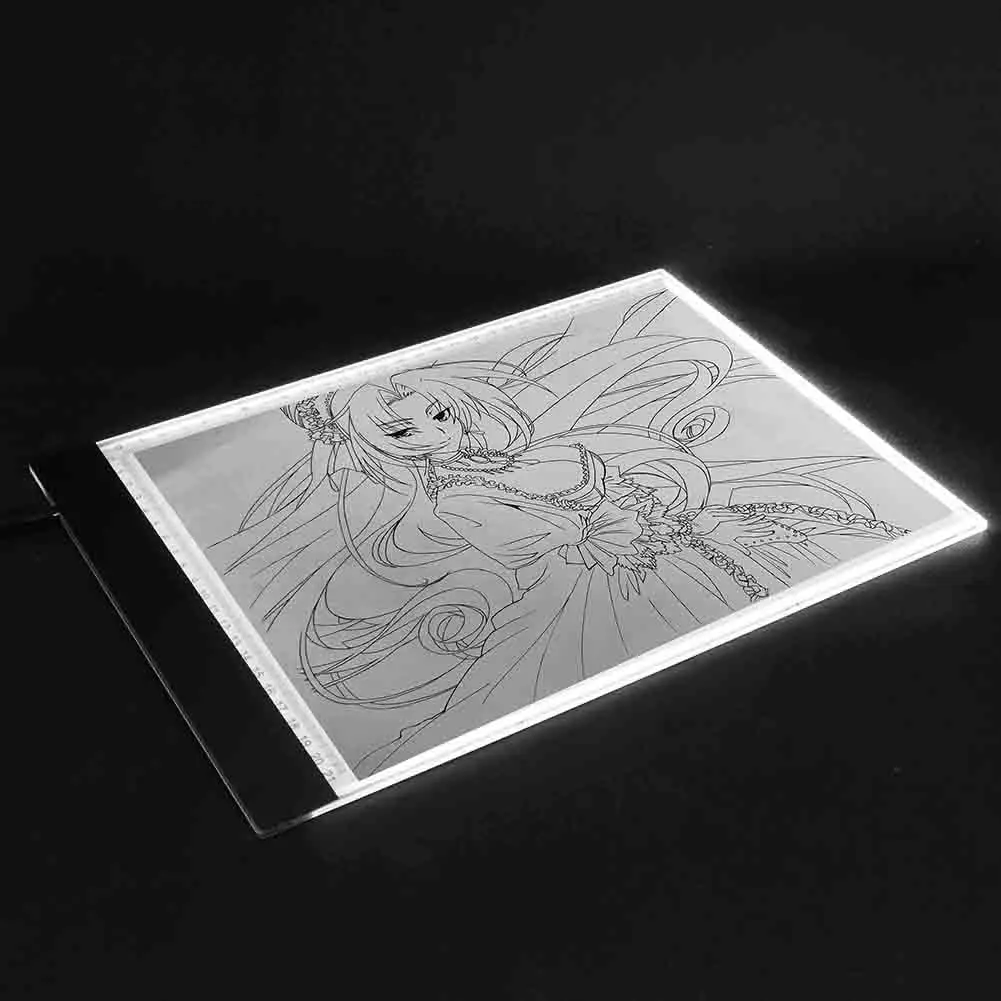 Портативный планшет цифровой графический коврик для письма копировальная доска