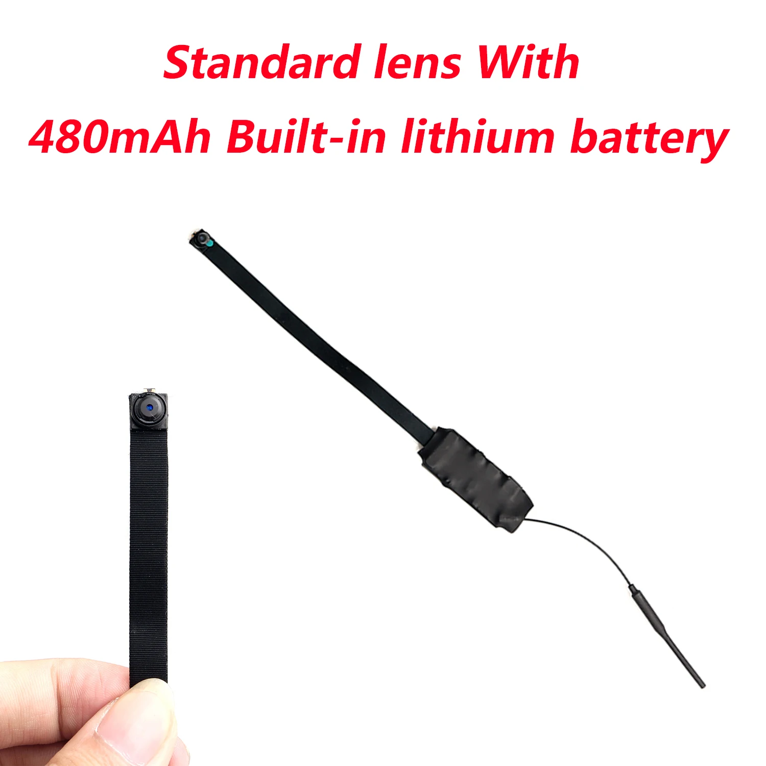 Standard lens 4k Wi-Fi Удаленная сетевая рабочая камера, беспроводная камера, гибкая установка, Простое Повседневное использование, усиленная камера ночного видения - Цвет: Standard lens
