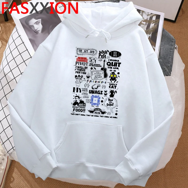 

Толстовка с капюшоном для шоу с надписью «Friends»