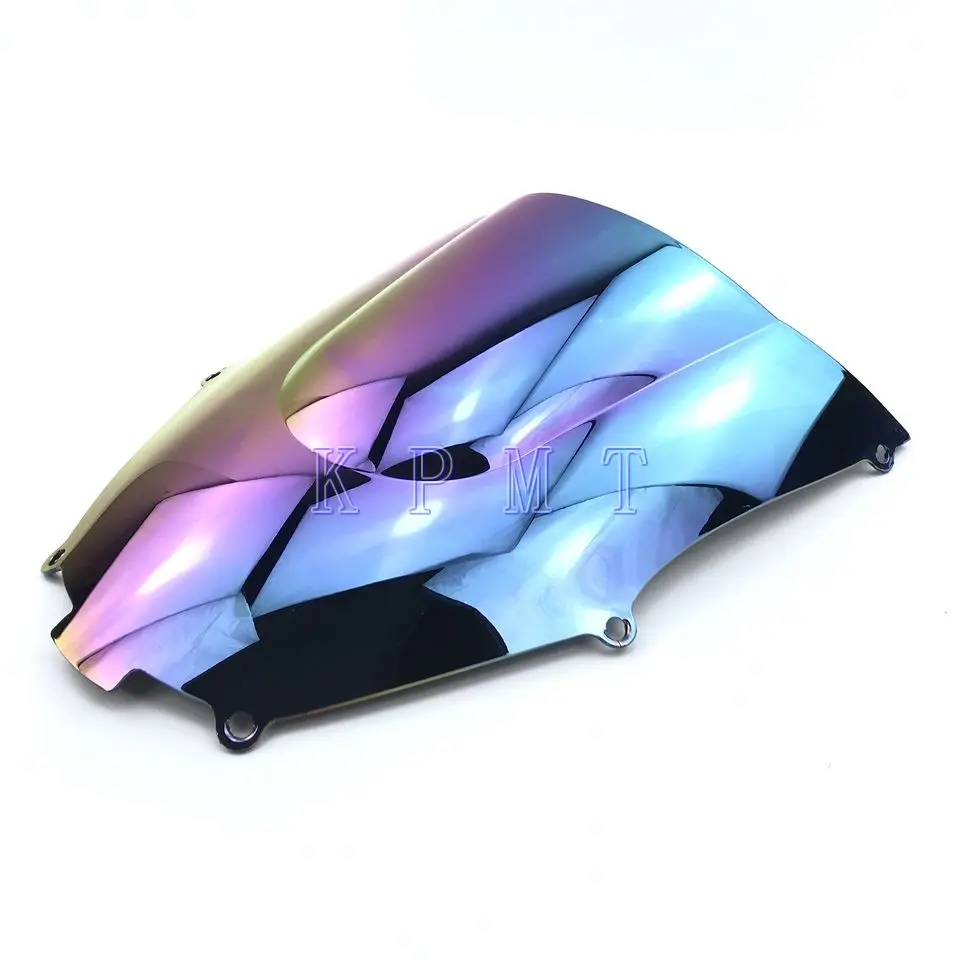 Ветровое стекло мотоцикла с двойными пузырьками для Kawasaki ZX9R 2000 2001 2002 2003 2004 ZX 9R 00 01