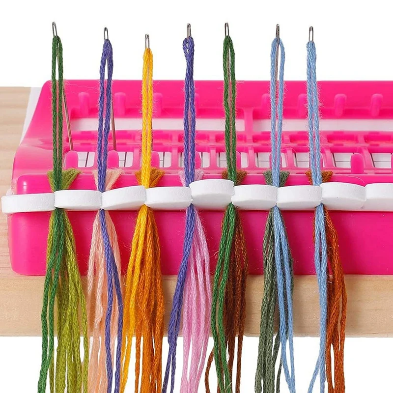 2 Pieces Floss Organizer Embroidery Kit Cross Stitch Tool 30 Positions Thread Organizers Sewing | Дом и сад