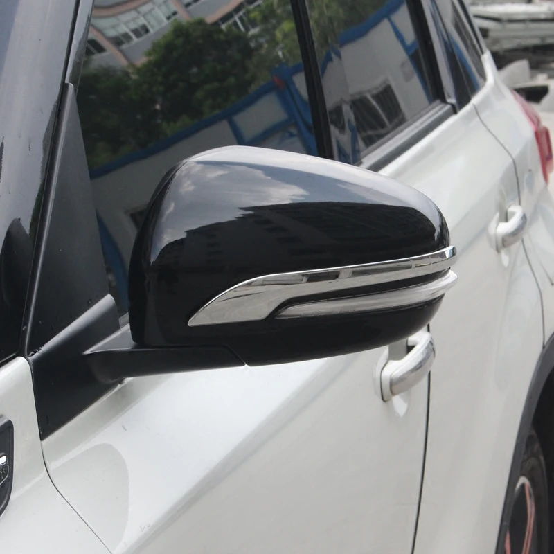 Для Suzuki s-cross SX4 2014-2018 кузова автомобиля ABS chrome НАЗАД заднего вида боковые зеркала